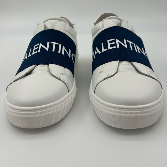 Men’s Mario Valentino Zeus Logo Leather Slip-On Sneakers. Size 9 US | MSRP: $489 - Picture 6 of 10